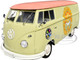 1960 Volkswagen Delivery Van Maui & Sons Light Olive Green with Salmon Top Limited Edition to 6650 pieces Worldwide 1/24 Diecast Model Car M2 Machines 40300-128B