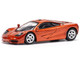 McLaren F1 Orange Metallic 1/64 Diecast Model Car Pop Race PR640092