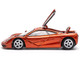 McLaren F1 Orange Metallic 1/64 Diecast Model Car Pop Race PR640092