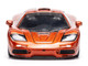 McLaren F1 Orange Metallic 1/64 Diecast Model Car Pop Race PR640092