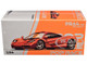 McLaren F1 Orange Metallic 1/64 Diecast Model Car Pop Race PR640092