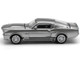 Shelby Mustang GT500 Gray Metallic with Black Stripes 1/64 Diecast Model Car Pop Race PR640195