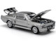 Shelby Mustang GT500 Gray Metallic with Black Stripes 1/64 Diecast Model Car Pop Race PR640195