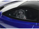 2023 McLaren 750S Coupe Blue Metallic with Black Top 1/18 Model Car GT Spirit GT458