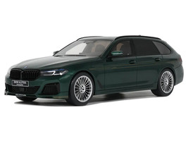 2023 BMW Alpina B8 Gran Coupe Green Metallic 1/18 Model Car