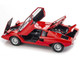 Lamborghini Countach LP400 Red 1/12 Diecast Model Car Kyosho KS08611R