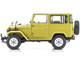Toyota Land Cruiser 40 Van RHD Right Hand Drive Yellow 1/18 Diecast Model Car Kyosho KS08971Y