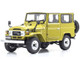 Toyota Land Cruiser 40 Van RHD Right Hand Drive Yellow 1/18 Diecast Model Car Kyosho KS08971Y