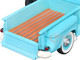 1958 Chevrolet Apache Stepside Pickup Truck Chevrolet Service Light Blue with White Top Limited Edition to 6650 pieces Worldwide 1/24 Diecast Model Car M2 Machines 40300-130A