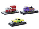 Coca Cola Set of 3 pieces Release 53 Limited Edition to 10000 pieces Worldwide 1/64 Diecast Model Cars M2 Machines 52500-A53