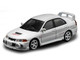 Mitsubishi Lancer Evolution IV RHD Right Hand Drive White Indonesia Diecast Expo 2024 Exclusive 1/64 Diecast Model Car Pop Race PR640167