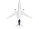 Boeing 787-9 Dreamliner Commercial Aircraft Aeromexico XA-ADG White Blue Tail Snap-Fit 1/200 Plastic Model Skymarks SKR1075