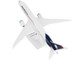Boeing 787-9 Dreamliner Commercial Aircraft Aeromexico XA-ADG White Blue Tail Snap-Fit 1/200 Plastic Model Skymarks SKR1075