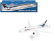 Boeing 787-9 Dreamliner Commercial Aircraft Aeromexico XA-ADG White Blue Tail Snap-Fit 1/200 Plastic Model Skymarks SKR1075