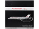 McDonnell Douglas DC 9 30 Commercial Aircraft Allegheny Airlines N967VJ White with Blue Stripes Gemini 200 Series 1/200 Diecast Model Airplane GeminiJets G2USA1358