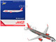 Airbus A321neo Commercial Aircraft Jet2 G SUNO Gray Metallic with Red Tail 1/400 Diecast Model Airplane GeminiJets GJ2331