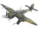Junkers Ju 87G 2 Stuka Aircraft WNr 494193 Tank Buster Stab SG 2 Slovakia 1944 German Luftwaffe Air Power Series 1/72 Diecast Model Hobby Master HA0120