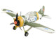 Brewster F2A Model 239 Buffalo Fighter Aircraft BW364 LeLv 24 flown by Warrant Officer Ilmari Juutilainen 1942 Finnish Air Force Air Power Series 1/48 Diecast Model Hobby Master HA7014