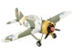 Brewster F2A Model 239 Buffalo Fighter Aircraft BW364 LeLv 24 flown by Warrant Officer Ilmari Juutilainen 1942 Finnish Air Force Air Power Series 1/48 Diecast Model Hobby Master HA7014