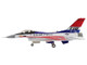 Lockheed F 16CM Fighting Falcon Fighter Aircraft 91 0395 Viper Demo Shaw Air Force Base 2024 United States Air Force Air Power Series 1/72 Diecast Model Hobby Master HA38043