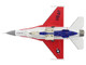 Lockheed F 16CM Fighting Falcon Fighter Aircraft 91 0395 Viper Demo Shaw Air Force Base 2024 United States Air Force Air Power Series 1/72 Diecast Model Hobby Master HA38043