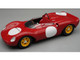 Ferrari 206 Dino SP Press Version SEFAC 1965 Red with Blank Number Graphics Mythos Series Limited Edition to 35 pieces Worldwide 1/18 Model Car Tecnomodel TM18-234A