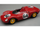 Ferrari 206 Dino SP #64 Ludovico Scarfiotti Scuderia SEFAC Winner Hill Climb Freiburg Schauinsland 1965 Mythos Series Limited Edition to 68 pieces Worldwide 1/18 Model Car Tecnomodel TM18-234E
