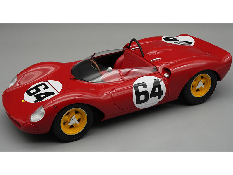 Ferrari 206 Dino SP #64 Ludovico Scarfiotti Scuderia SEFAC Winner Hill Climb Freiburg Schauinsland 1965 Mythos Series Limited Edition to 68 pieces Worldwide 1/18 Model Car Tecnomodel TM18-234E