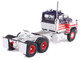 1966 Mack R Series Truck Tractor American Flag Livery 1/43 Diecast Model IXO Models U43TR001