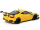 Ferrari 458 Italia GT3 Yellow with Italian Flag Stripes Road64 Series 1/64 Diecast Model Car Tarmac Works T64R-073-YL