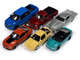 Auto World Premium 2025 Release 1 Set B of 6 pieces 1/64 Diecast Model Cars Auto World 64502B