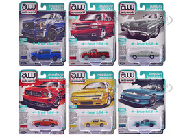 Auto World Premium 2025 Release 2 Set A of 6 pieces 1/64 Diecast
