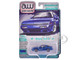 1988 Chrysler Conquest TSi Bright Blue Metallic Modern Muscle Series 1/64 Diecast Model Car Auto World 64502-AWSP187A
