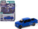 2020 Ford F 150 FX4 Black Appearance Package Pickup Truck Velocity Blue Muscle Trucks Series 1/64 Diecast Model Car Auto World 64502-AWSP188B