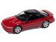 1991 Mitsubishi Eclipse GSX Maranello Red with Black Top Import Legends Series 1/64 Diecast Model Car Auto World 64502-AWSP189A