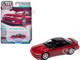 1991 Mitsubishi Eclipse GSX Maranello Red with Black Top Import Legends Series 1/64 Diecast Model Car Auto World 64502-AWSP189A