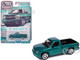 2005 Chevrolet Silverado SS Custom Pickup Truck Teal Metallic Muscle Trucks Series 1/64 Diecast Model Car Auto World 64502-AWSP190A