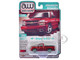 2005 Chevrolet Silverado SS Custom Pickup Truck Candy Apple Red Muscle Trucks Series 1/64 Diecast Model Car Auto World 64502-AWSP190B