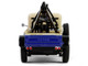1948 Dodge Power Wagon Wrecker Tow Truck Beige and Blue Chevron Special Edition Series 1 1/64 Diecast Model Car Greenlight 41175A