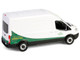 2015 Ford Transit Van White and Green Cold Pursuit 2019 Movie Hollywood Series Release 43 1/64 Diecast Model Car Greenlight 62040F
