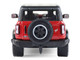 2024 Ford Bronco Badlands 4 Door Hot Pepper Red with Gray Top Showroom Floor Series 7 1/64 Diecast Model Car Greenlight 68070C