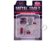 Metal Tools Set C of 7 Pieces Limited Edition 1/64 Scale Models American Diorama AD-2419MJ