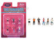 The Fanatics 6 piece Diecast Figure Set Limited Edition for 1/64 Scale Models American Diorama AD-2420MJ