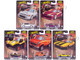Boulevard 106 110 5 piece Set Premium 2024 Series Diecast Model Cars Hot Wheels GJT68-979Y