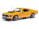 1970 Ford Mustang Boss 429 Bright Yellow with Black Hood Scoop 1/43 Diecast Model IXO Models IA43002