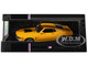 1970 Ford Mustang Boss 429 Bright Yellow with Black Hood Scoop 1/43 Diecast Model IXO Models IA43002