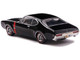 1970 Oldsmobile 442 W 30 Ebony Black with Red Stripes 1/43 Diecast Model IXO Models IA43006