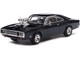 1970 Dodge Charger with Blown Engine Black 1/43 Diecast Model IXO Models IA43007