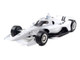 Dallara IndyCar Blank White Autograph Car Super Speedway Configuration NTT IndyCar Series 1/18 Diecast Model Car IXO Models IND18002