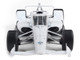 Dallara IndyCar Blank White Autograph Car Super Speedway Configuration NTT IndyCar Series 1/18 Diecast Model Car IXO Models IND18002
